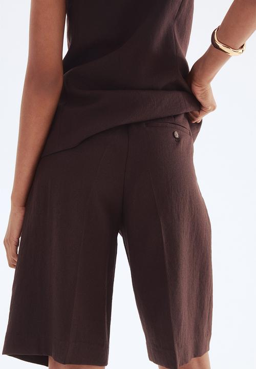 H&M - Bermuda shorts - dark brown