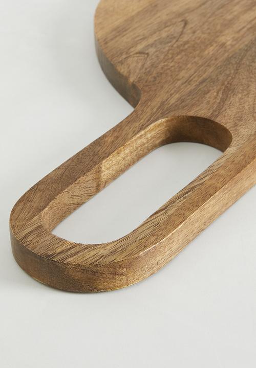 Sixth Floor - Round wooden chopping board - natural