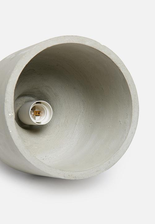 Sixth Floor - NY concrete pendant