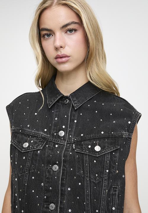 Levi’s® - Shrunken '90s Trucker Vest - Black