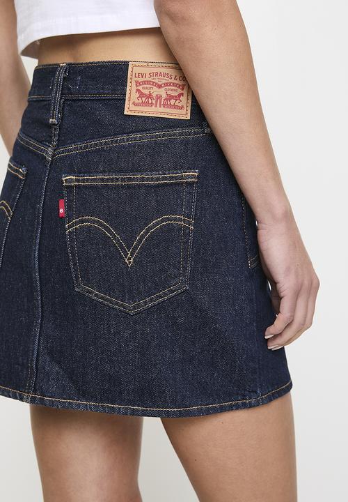 Levi’s® - Western Icon Skirt - Yoke Shaded View