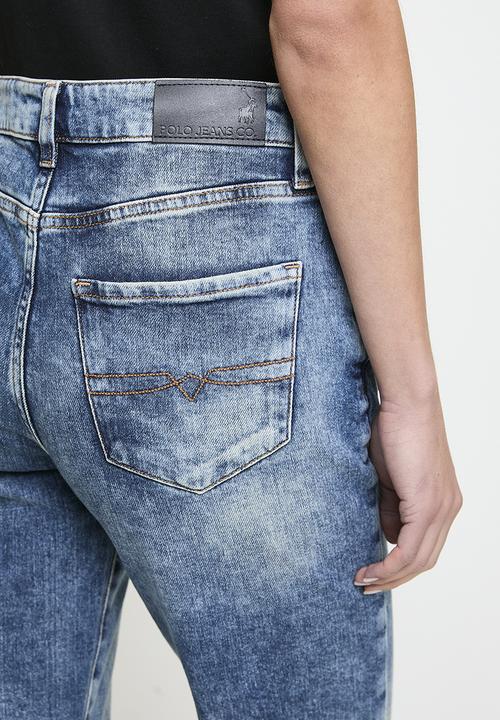 POLO - Wmn Taylor Tapered Jeans - Light Wash