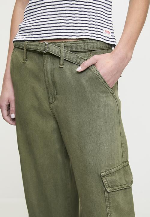 Levi’s® - Baggy Dad Cargos - Ivy Green