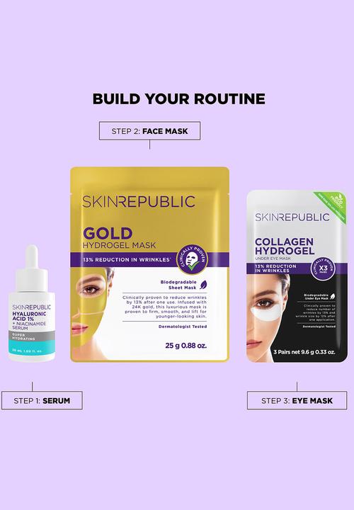 Skin Republic - Gold Hydrogel Face Mask