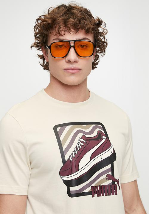 PUMA - GRAPHIC Sneaker Tee - Alpine Snow