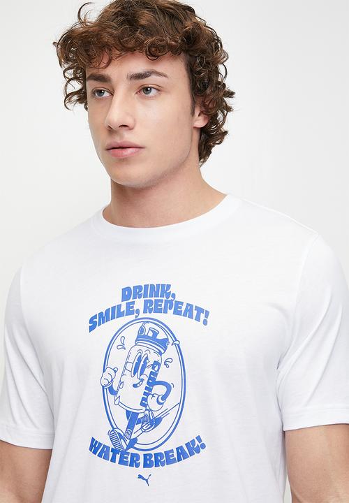 PUMA - GRAPHIC Water Tee - PUMA White