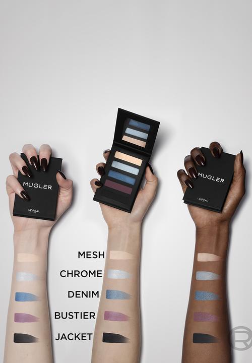 L'Oreal Paris - LOreal x Mugler :Spectrum Eyeshadow Palette - The Midnight Collection