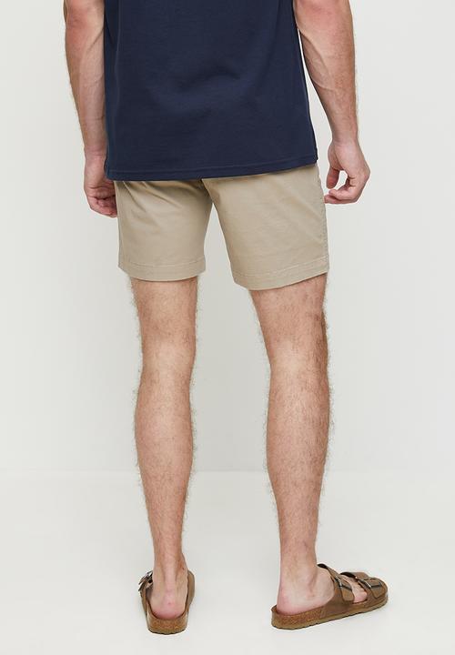 Pringle of Scotland - Matthew thigh chino short - camel