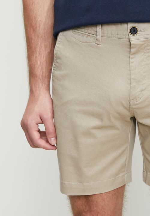 Pringle of Scotland - Matthew thigh chino short - camel