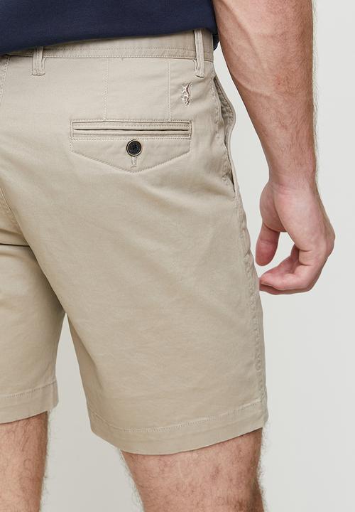Pringle of Scotland - Matthew thigh chino short - camel