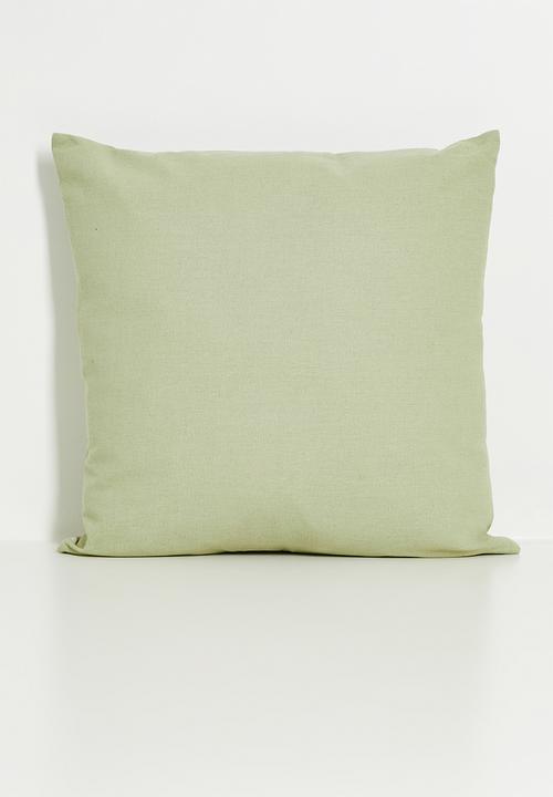 H&S - Stripe outdoor cushion - green 