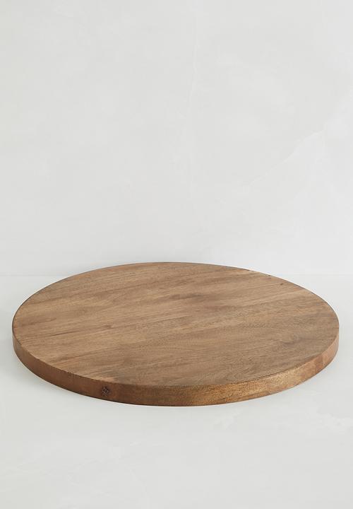 Sixth Floor - Round wooden butcher's block - natural