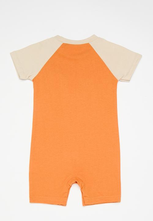 Pop Candy - Smiley romper - orange