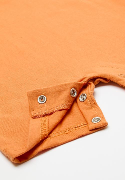 Pop Candy - Smiley romper - orange