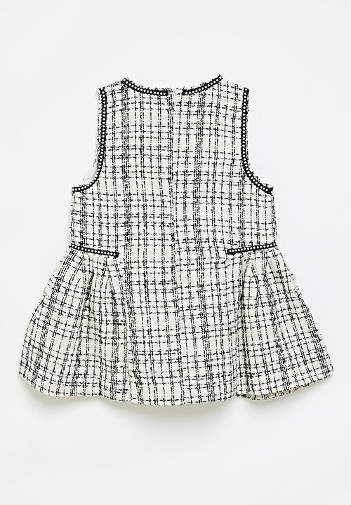 Pop Candy - Sleeveless tweed dress - multi