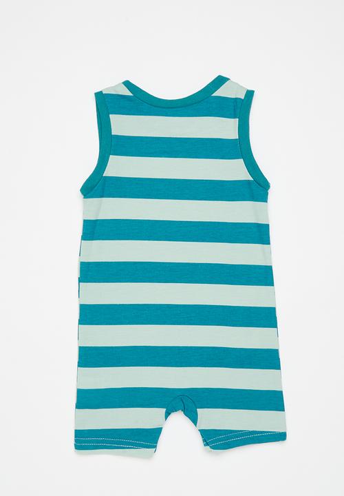 Pop Candy - Sleeveless romper - blue