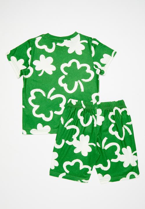 Pop Candy - Printed pj set - green