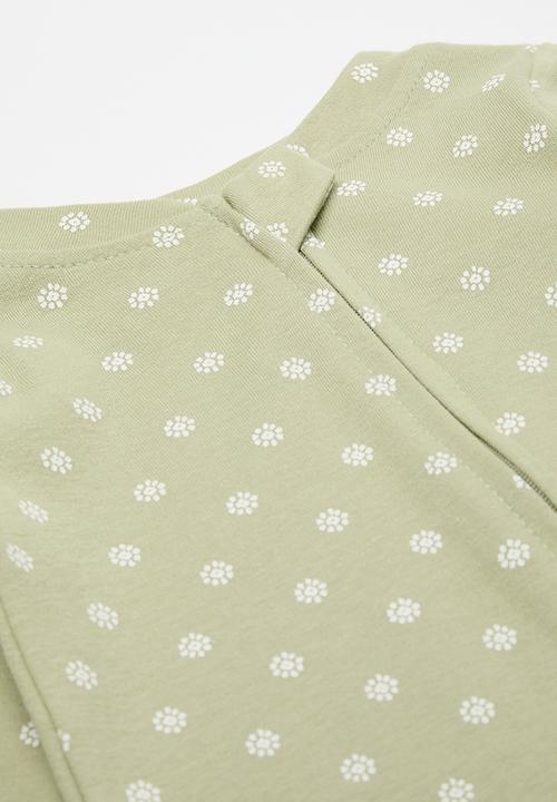 Pop Candy - All-over print onesie - soft green
