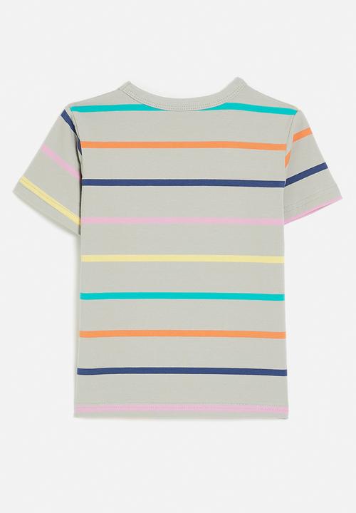 Pop Candy - Striped tee - multi