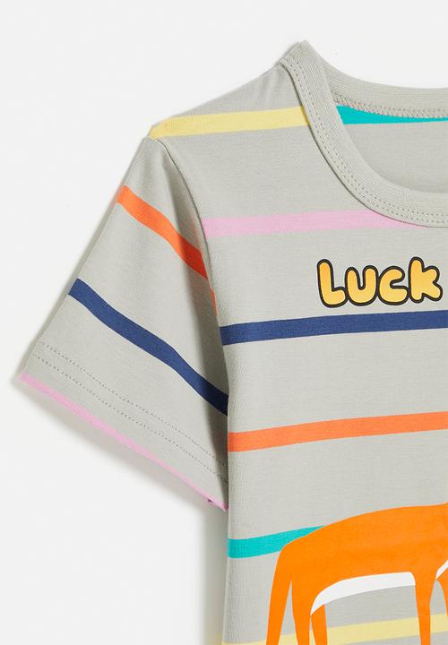 Pop Candy - Striped tee - multi
