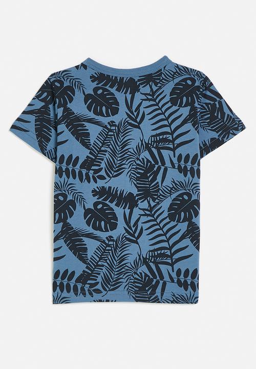 Pop Candy - Crew neck tee - glaucous blue/south beach