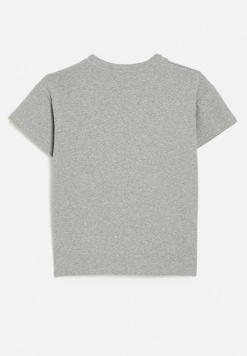 Pop Candy - Dino print tee - grey