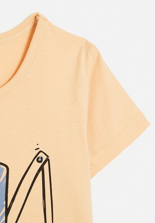 Pop Candy - Printed tee - ecru