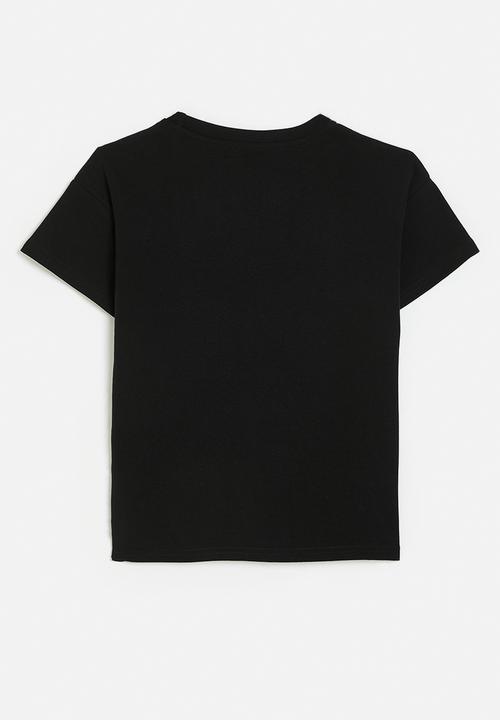 Pop Candy - Dino print tee - black