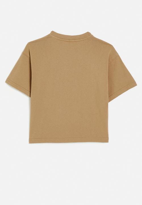 Pop Candy - Pocket tee - brown