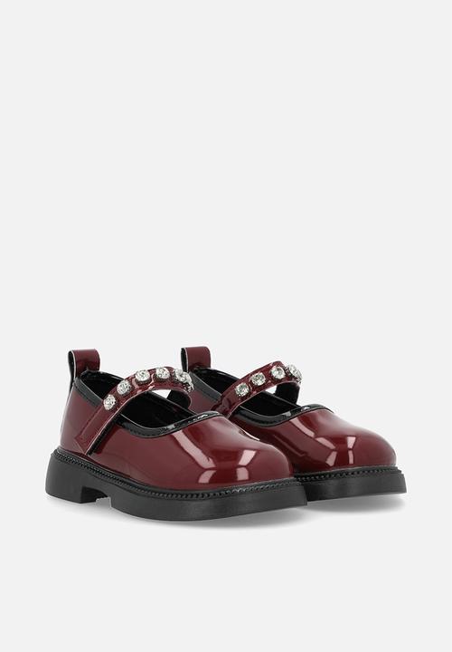 Pop Candy - Patent maryjane - burgundy