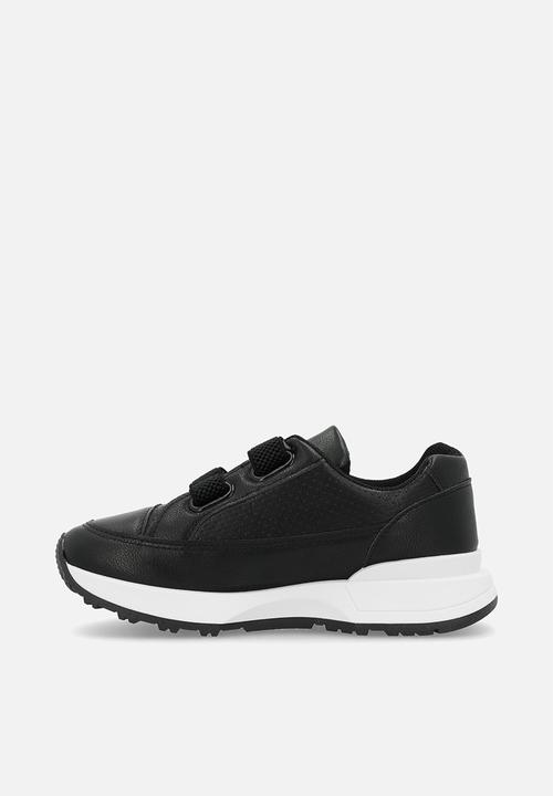 Pop Candy - Twin strap sneakers - black