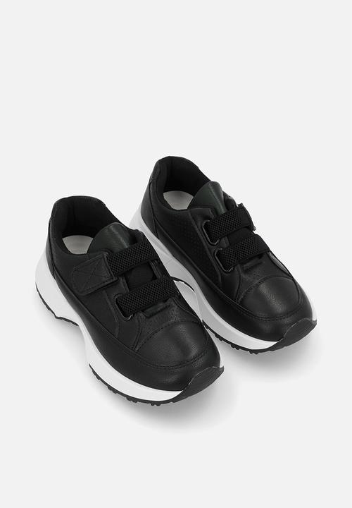 Pop Candy - Twin strap sneakers - black