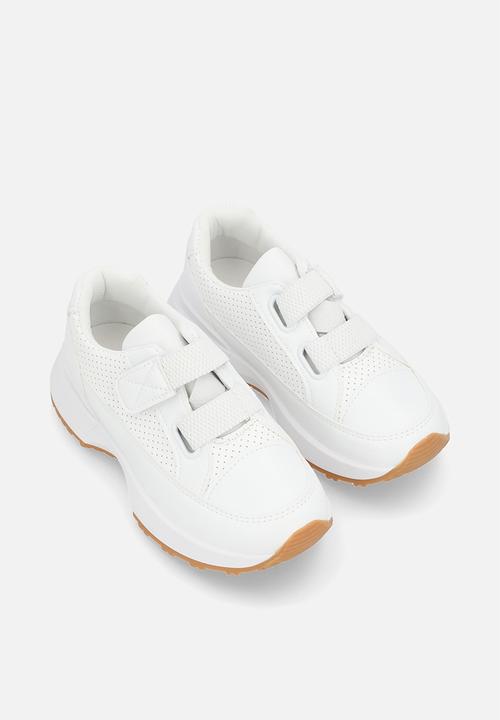 Pop Candy - Twin strap sneakers - white
