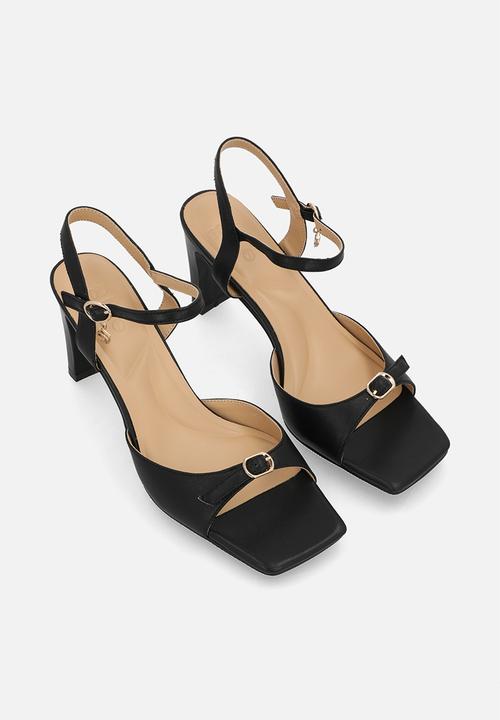 POLO - Square ankle - black