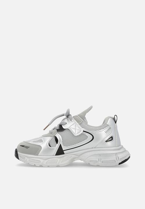 Pop Candy - Lace up sneakers - grey