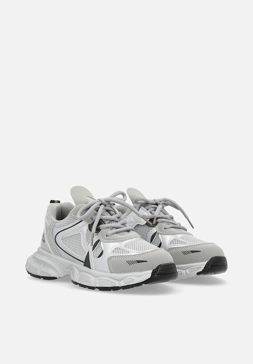Pop Candy - Lace up sneakers - grey