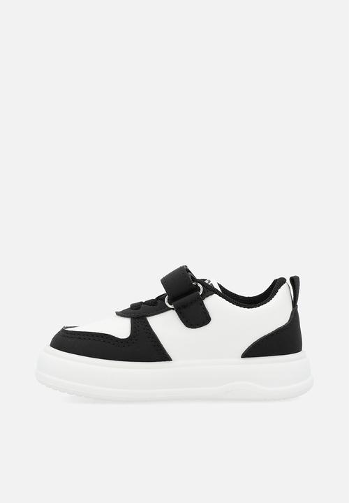 Pop Candy - Lace sneakers - black & white