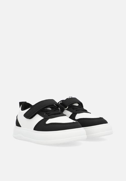 Pop Candy - Lace sneakers - black & white