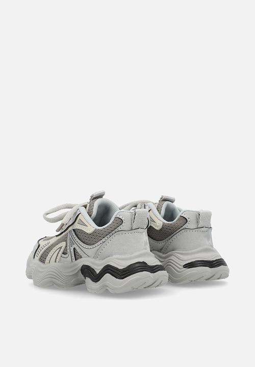 Pop Candy - Lace up sneakers - grey