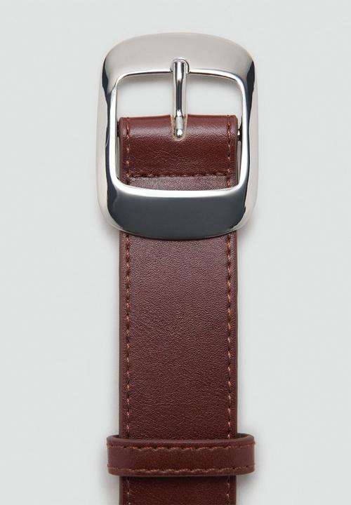 MANGO - Ringo belt - brown