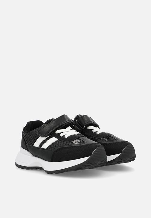 Pop Candy - Lace up sneakers - black