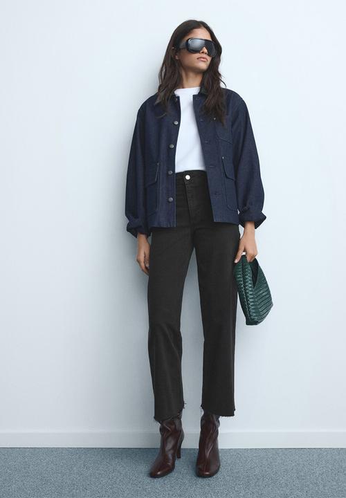 MANGO - Jeans catherin - black
