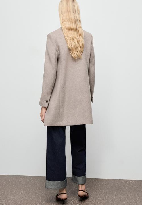 MANGO - Coat dali - light brown