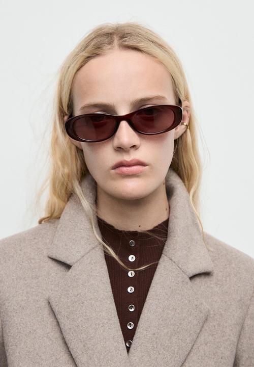 MANGO - Coat dali - light brown