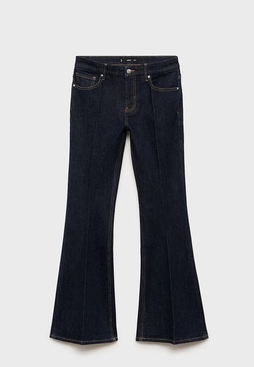 MANGO - Jeans violeta - open blue