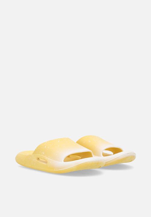 Pop Candy - Ombre slide sandals - yellow