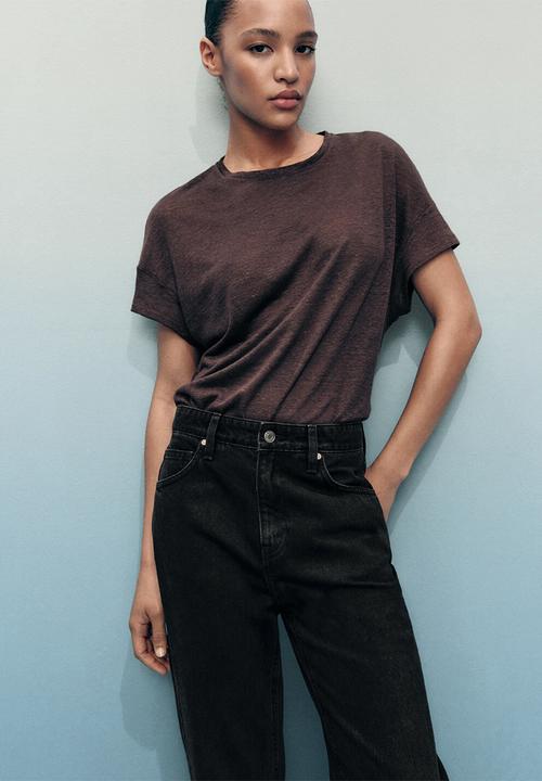 MANGO - Jeans max - black