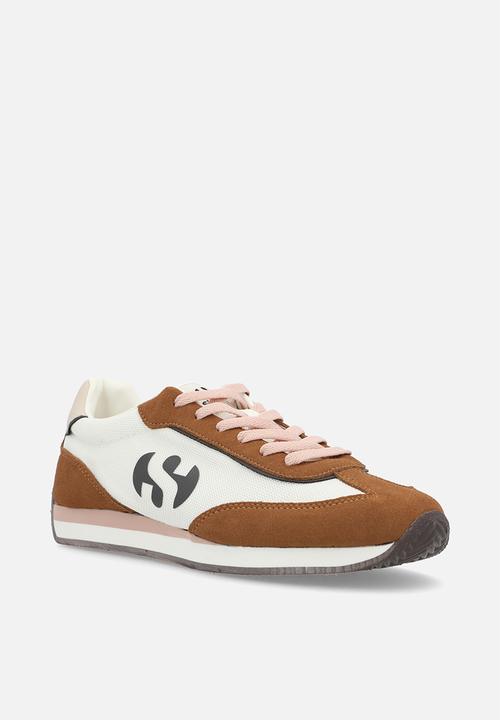 SUPERGA - Luna jogger - beige/choc/pink
