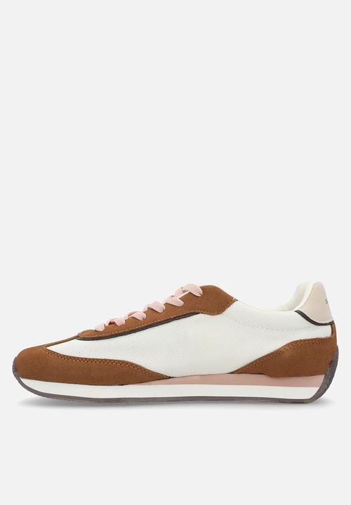 SUPERGA - Luna jogger - beige/choc/pink