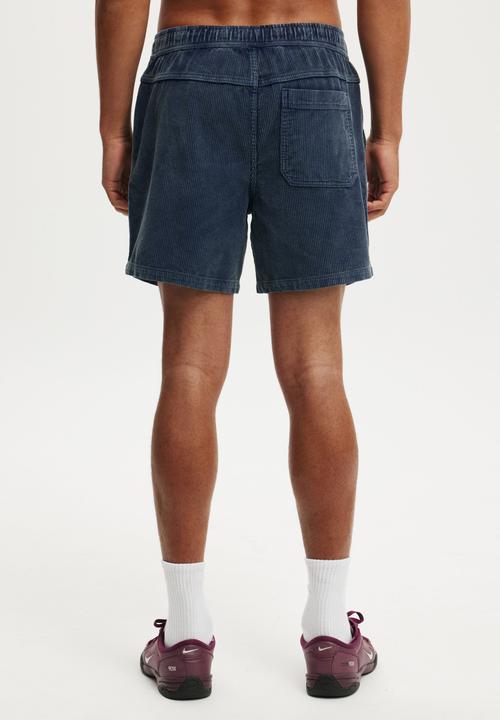 Cotton On - Easy Short - Washed Navy Cord